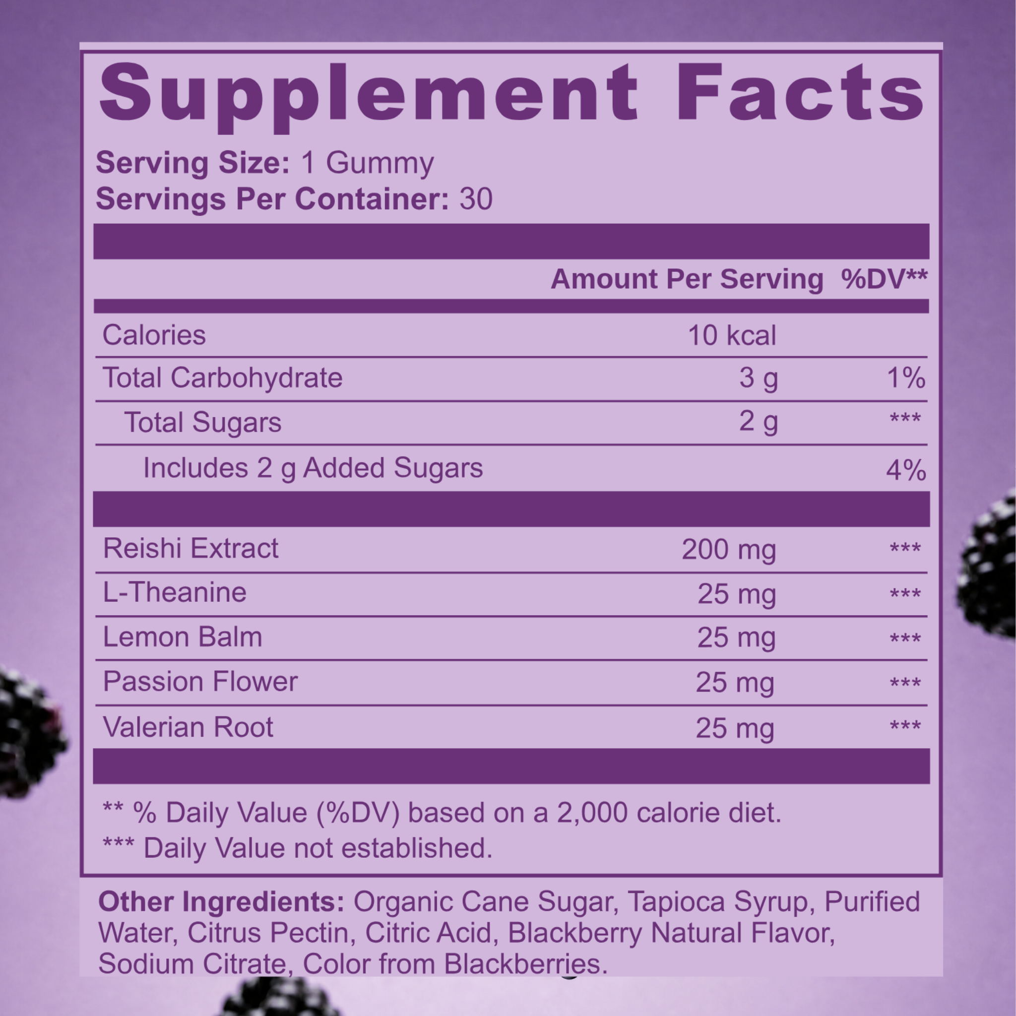 Calm - Relax Gummies